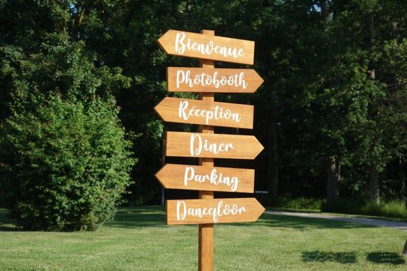 Panneau Directionnel Mariage panneau directionnel mariage