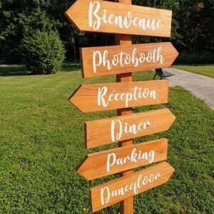 Flèche Directionnelle Mariage