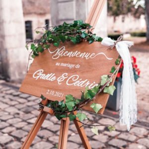 Panneau Mariage