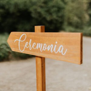 flèche directionnelle mariage