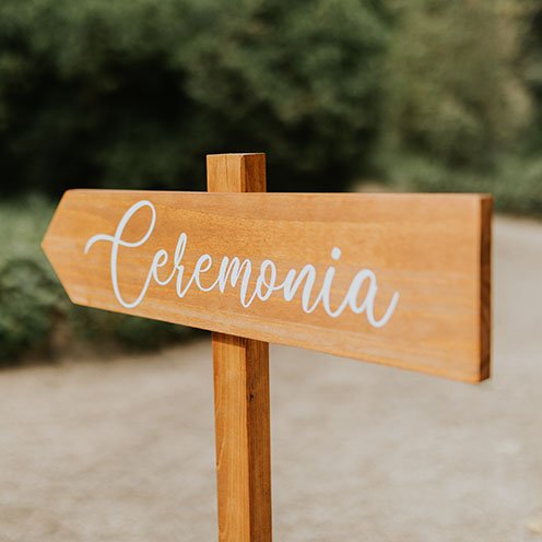 Panneau Directionnel Mariage flèche directionnelle mariage