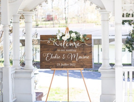 Panneau Welcome panneau welcome 2