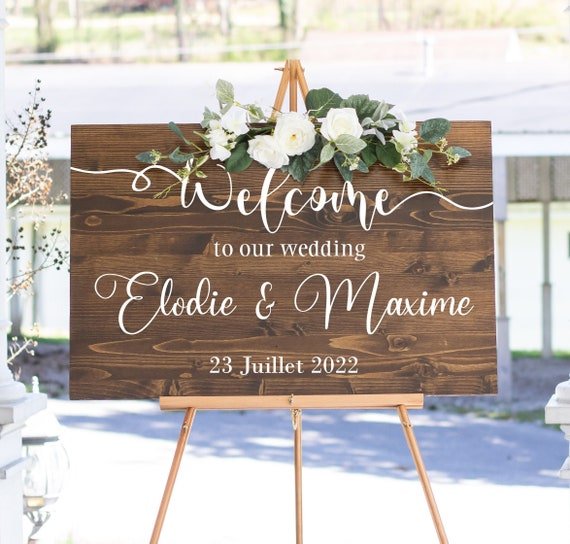 Panneau Welcome panneau welcome