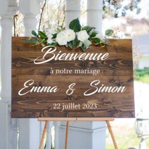 tableau de bienvenue