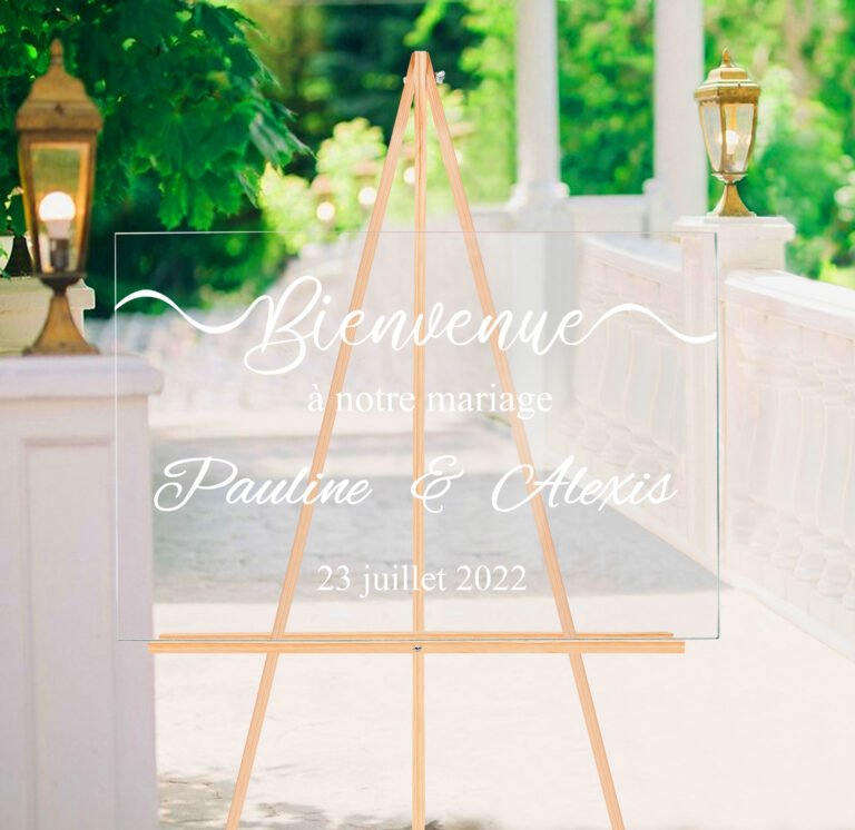Tableau Personnalisé Mariage - Mon Panneau de Mariage