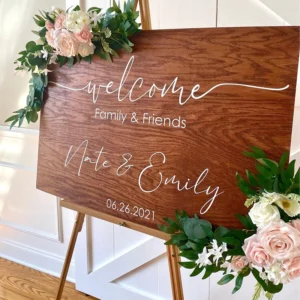 Stickers Bienvenue A Notre Mariage Stickers Bienvenue A Notre Mariage