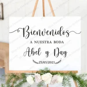 Stickers Bienvenue Au Mariage