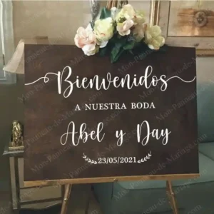 Stickers Bienvenue Au Mariage