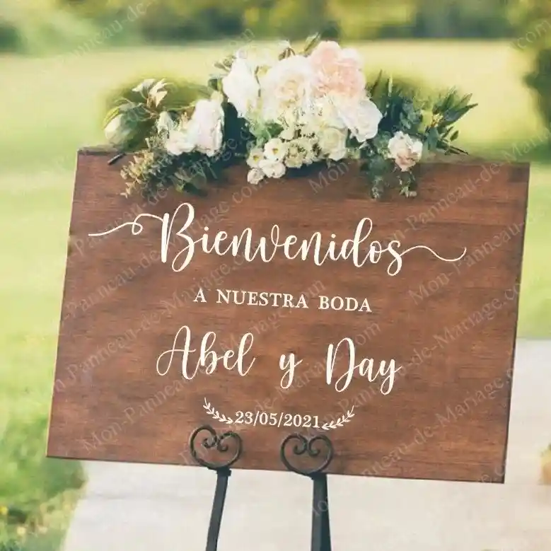 Stickers Bienvenue Au Mariage Stickers Bienvenue Au Mariage