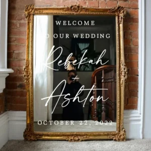 Stickers De Bienvenue Mariage