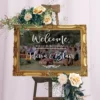 sticker mariage welcome