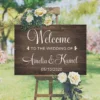 Stickers Pancarte Bienvenue Mariage