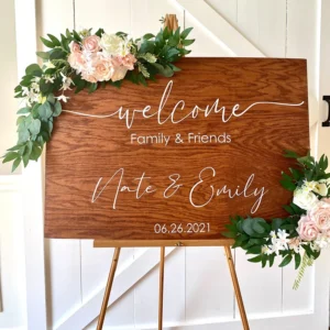 stickers bienvenue a notre mariage