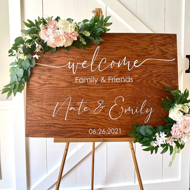 Stickers Bienvenue A Notre Mariage stickers bienvenue a notre mariage