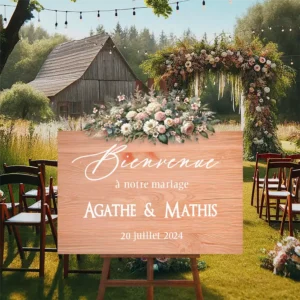 Tableau de Mariage Personnalisable Tableau de Mariage Personnalisable