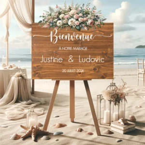 Bienvenue au Mariage Panneau Bienvenue au Mariage Panneau
