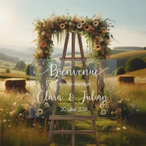 Bienvenue au Mariage Plexiglas Bienvenue au Mariage Plexiglas