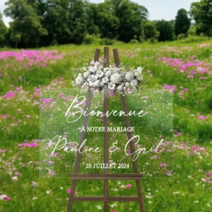 Panneau de Bienvenu Mariage Panneau de Bienvenu Mariage