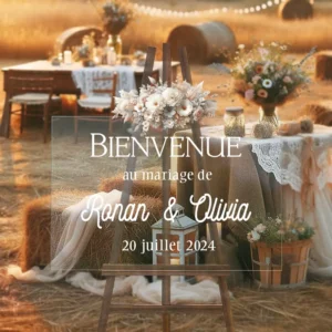 Panneau Mariage Plexi Panneau Mariage Plexi