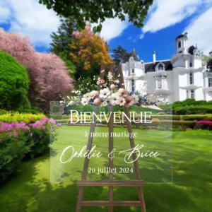 Plexi Bienvenue Mariage Plexi Bienvenue Mariage