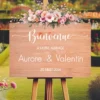 cadre bienvenue mariage