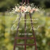 Panneau Bienvenue Mariage Original panneau bienvenue mariage original