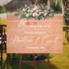 panneaux mariage