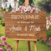 tableau de bienvenu mariage