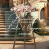 tableau plexiglas mariage