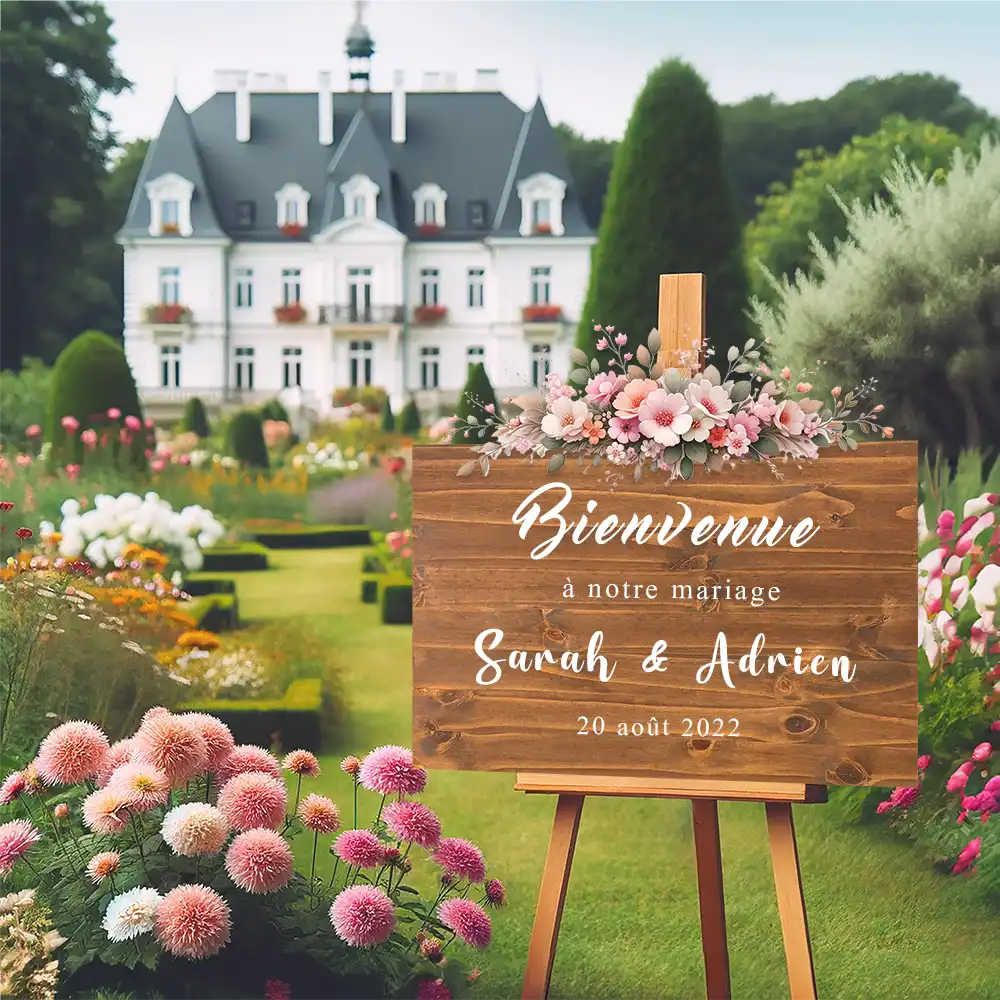 Bienvenue Mariage Panneau bienvenue mariage panneau 2