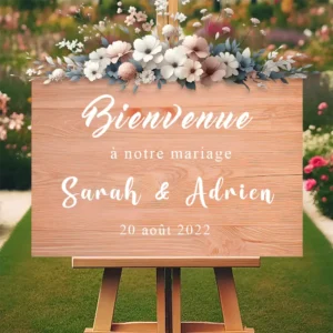 Bienvenue Mariage Panneau bienvenue mariage panneau 4
