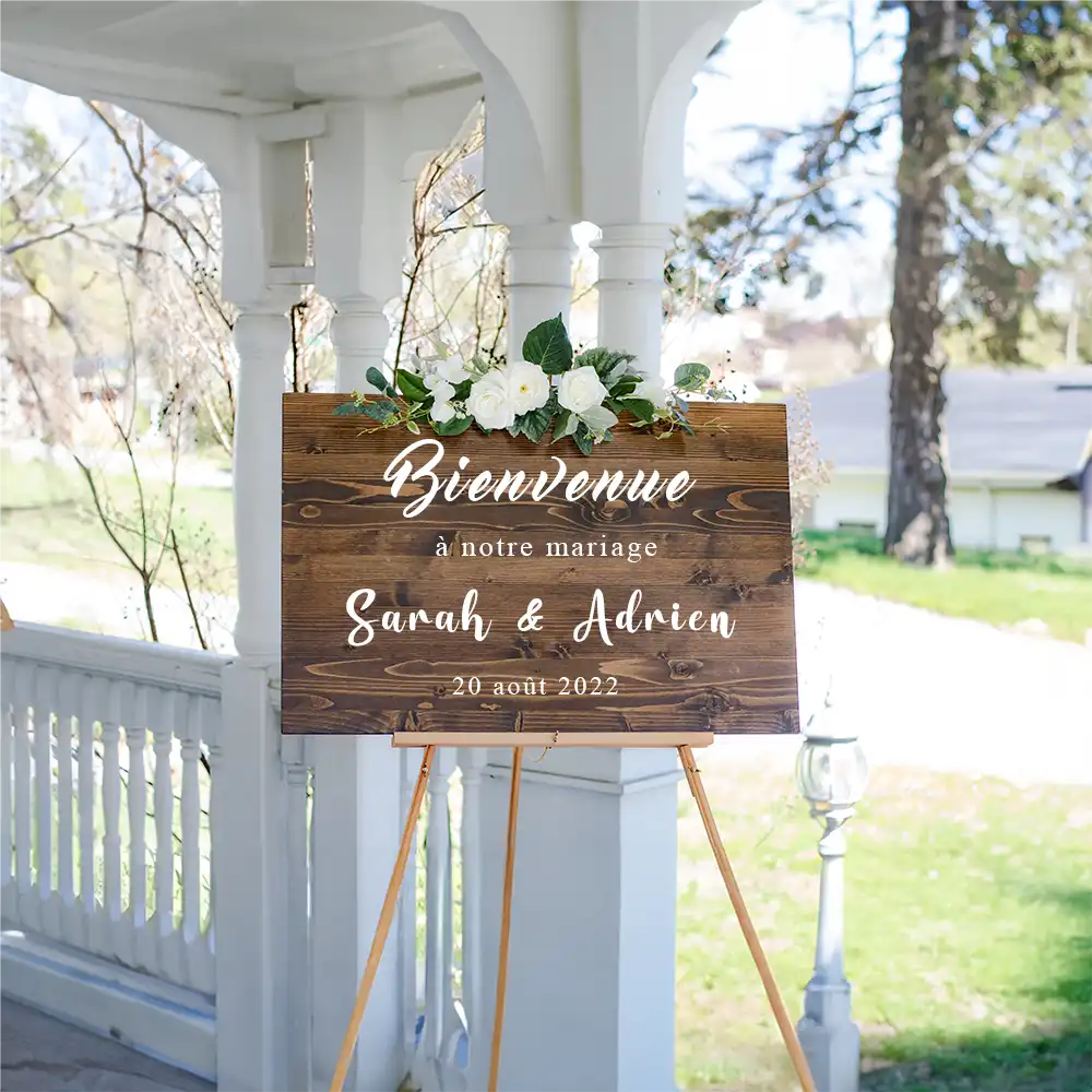 Bienvenue Mariage Panneau bienvenue mariage panneau 5