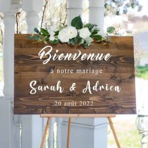 Bienvenue Mariage Panneau bienvenue mariage panneau 6