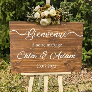 Pancarte de Bienvenue Mariage pancarte de bienvenue mariage