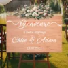 Pancarte de Bienvenue Mariage pancarte de bienvenue mariage 4