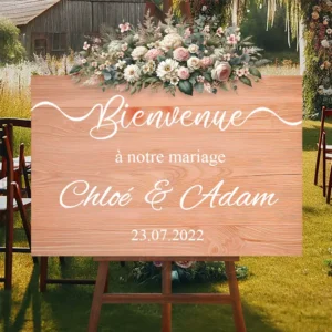 pancarte de bienvenue mariage 4