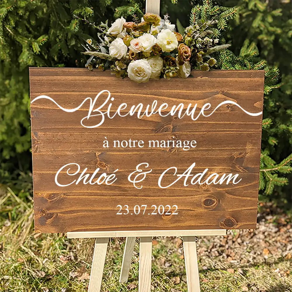 Pancarte de Bienvenue Mariage pancarte de bienvenue mariage