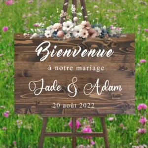 Panneau de Mariage Bienvenue panneau de mariage bienvenue 3
