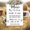 panneau pour mariage