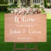 panneau welcome mariage