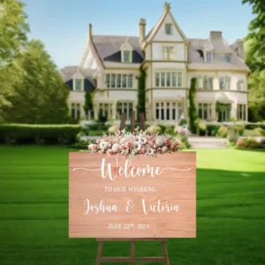 panneau welcome mariage 2