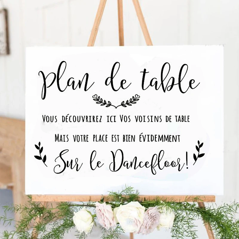 Sticker Plan de Table sticker plan de table