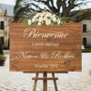 panneau de mariage