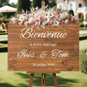 tableau accueil mariage